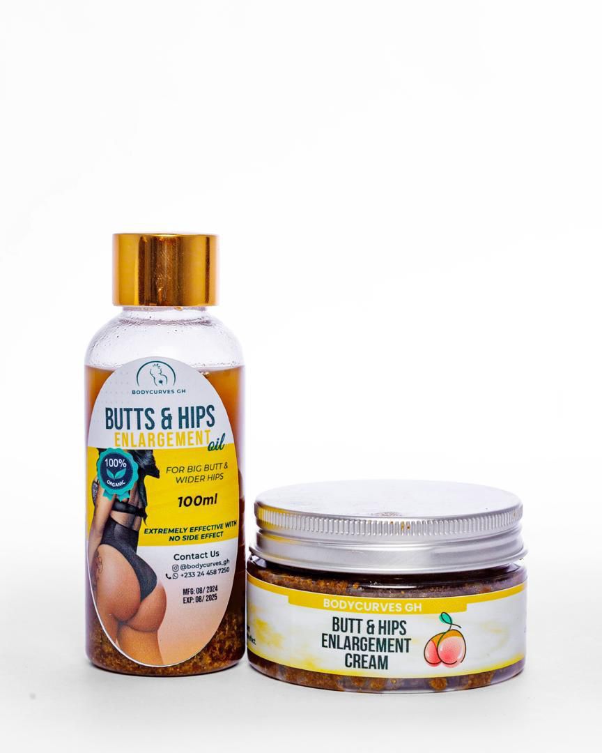 BUTT & HIPS OIL + CREAM COMBO